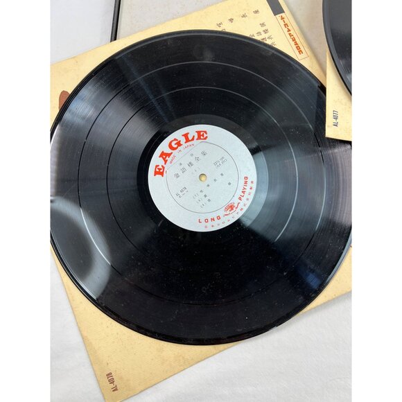 VTG Rakugo Collection Jin Yulou Eagle Records Japanese Vinyl LP Collection Set - Picture 4 of 9